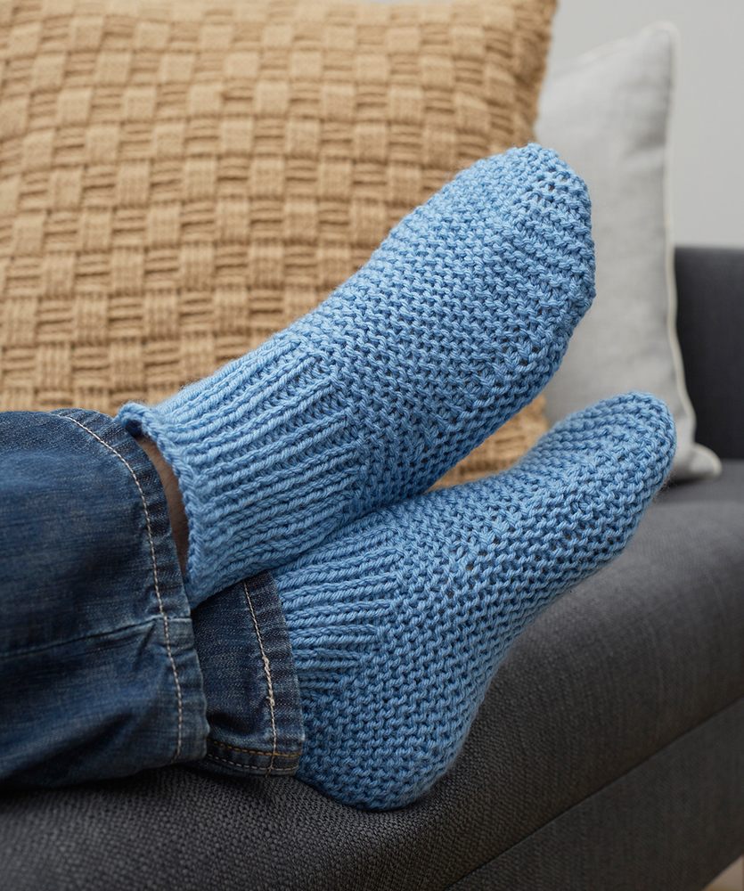 Free easy knitting pattern for socks on circular needle